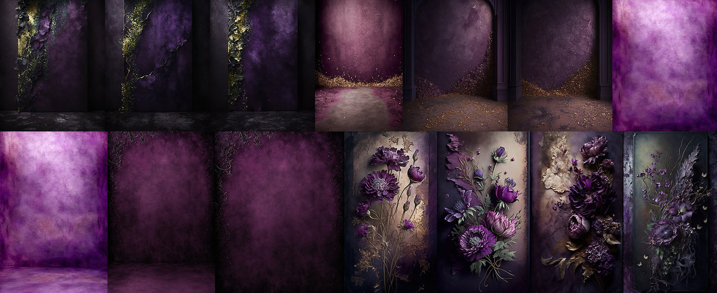 NDP - Digital Overlay - Purple
